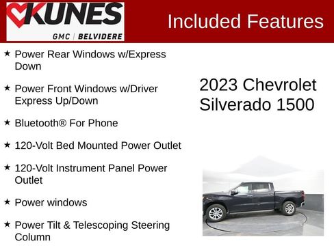 Used 2023 Chevrolet Silverado 1500 LTZ AWD/4WD image 3