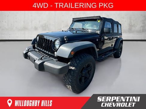 Used 2017 Jeep Wrangler Unlimited Sport w/ Max Tow Package image 1