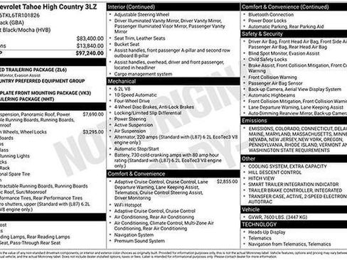 New 2026 Chevrolet Tahoe High Country image 31