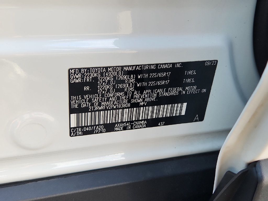 Certified 2023 Toyota RAV4 XLE w/ XLE Grade Weather Package AWD/4WD image 29