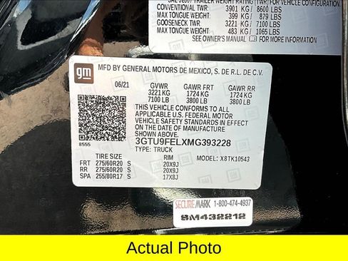 Used 2021 GMC Sierra 1500 Denali w/ Driver Alert Package II image 35