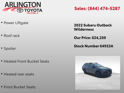 Used 2022 Subaru Outback Wilderness image 3