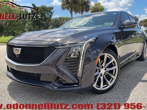 Used 2025 Cadillac CT5 Sport w/ Sun And Sound Package RWD image 1