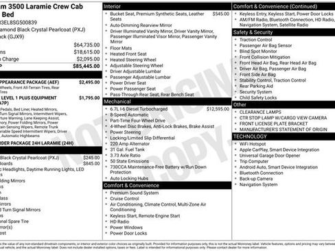 Used 2025 RAM 3500 Laramie w/ Sport Appearance Package image 32