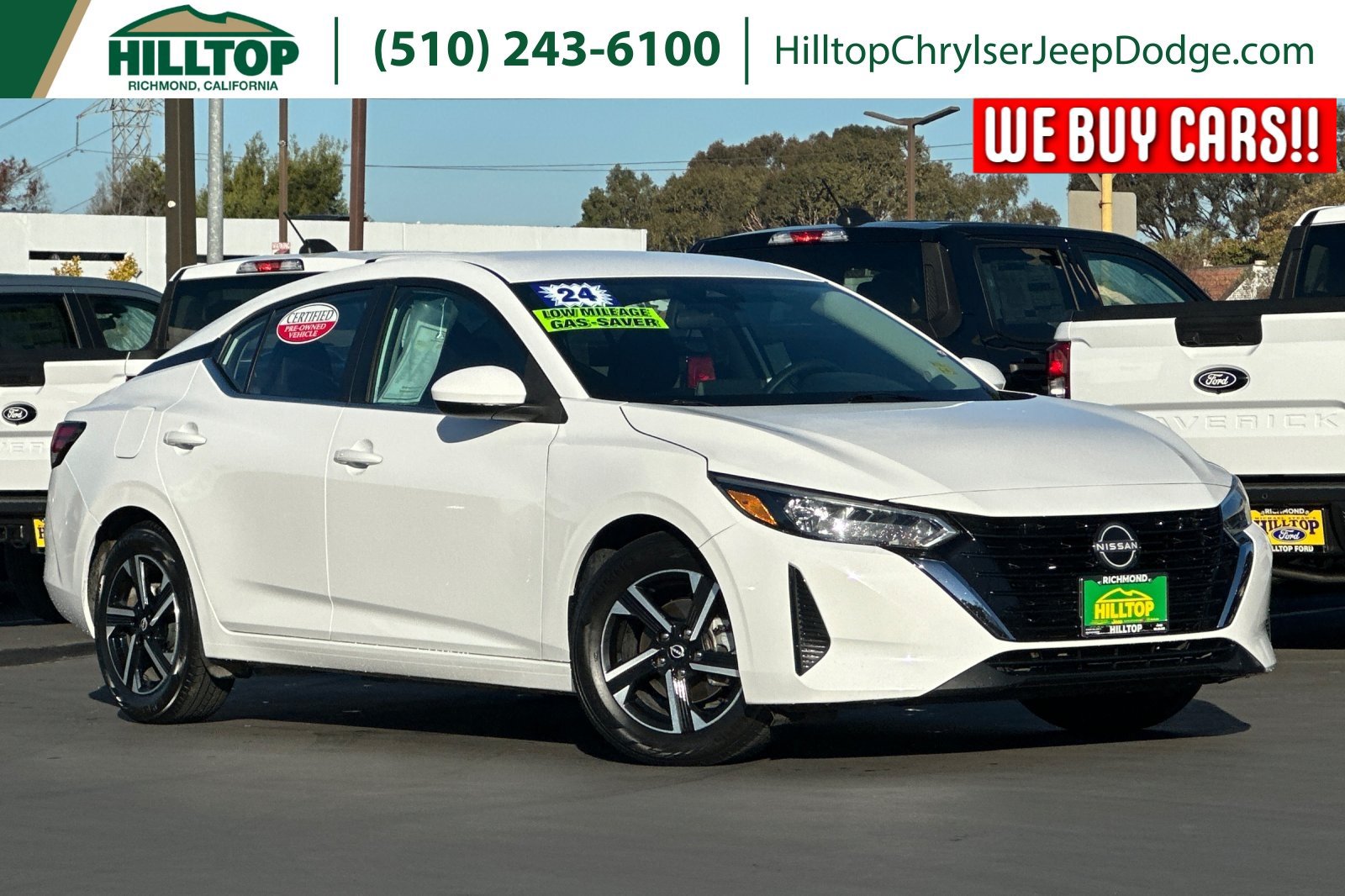 Used 2024 Nissan Sentra SV FWD image 1