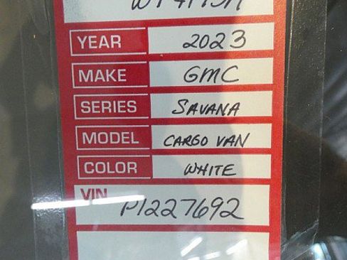 Used 2023 GMC Savana 2500 w/ Driver Convenience Package image 23