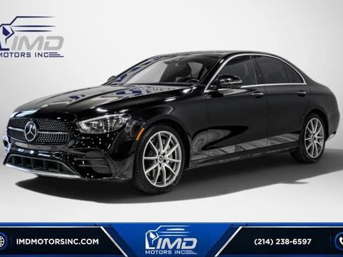 Used 2022 Mercedes-Benz E 450 4MATIC Sedan w/ Driver Assistance Package image 1
