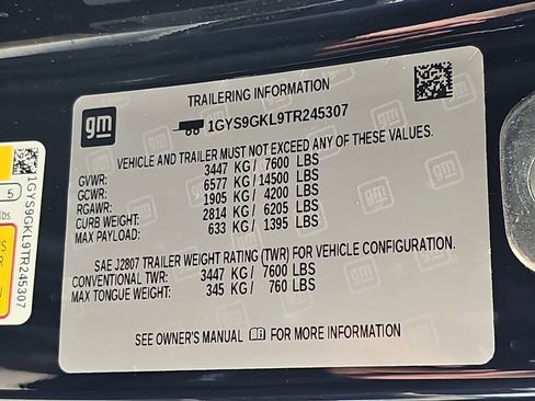 Used 2026 Cadillac Escalade Platinum Sport w/ LPO, ONYX Package AWD/4WD image 39