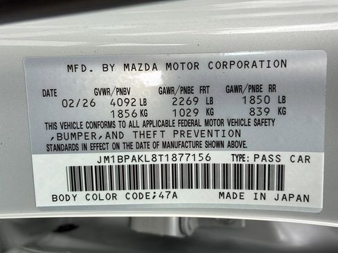 New 2026 MAZDA MAZDA3 s Sport FWD image 38