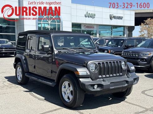 Used 2022 Jeep Wrangler Unlimited Sport image 1