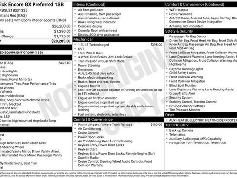 New 2026 Buick Encore GX Preferred FWD image 23