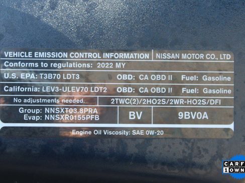 Used 2022 Nissan Frontier PRO-4X w/ Technology Package image 39