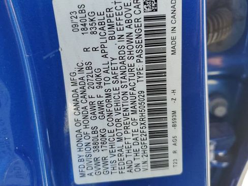 Used 2024 Honda Civic Sport image 34