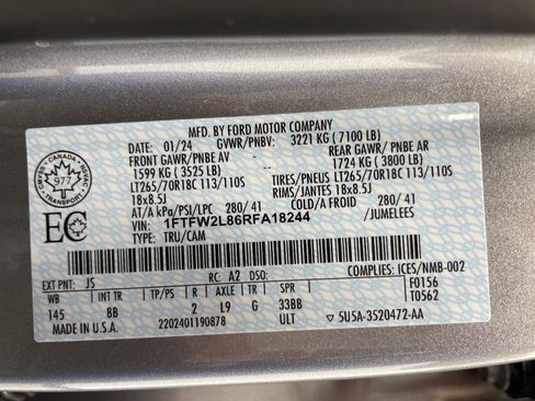 Used 2024 Ford F150 STX w/ Equipment Group 201A FX4 image 27