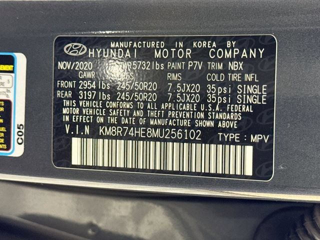 Used 2021 Hyundai Palisade Calligraphy FWD image 55
