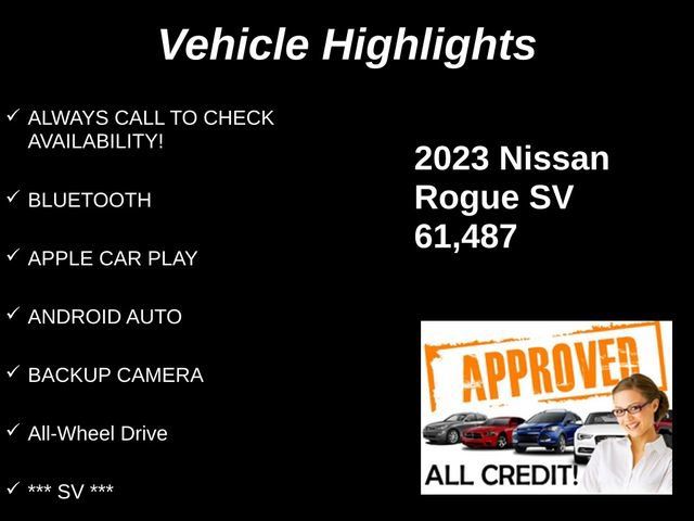 Used 2023 Nissan Rogue SV AWD/4WD image 9