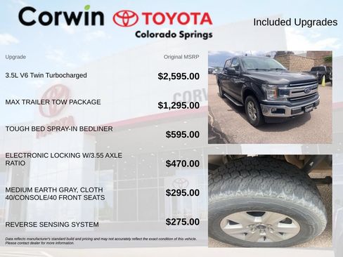 Used 2019 Ford F150 XLT w/ Max Trailer Tow Package AWD/4WD image 8