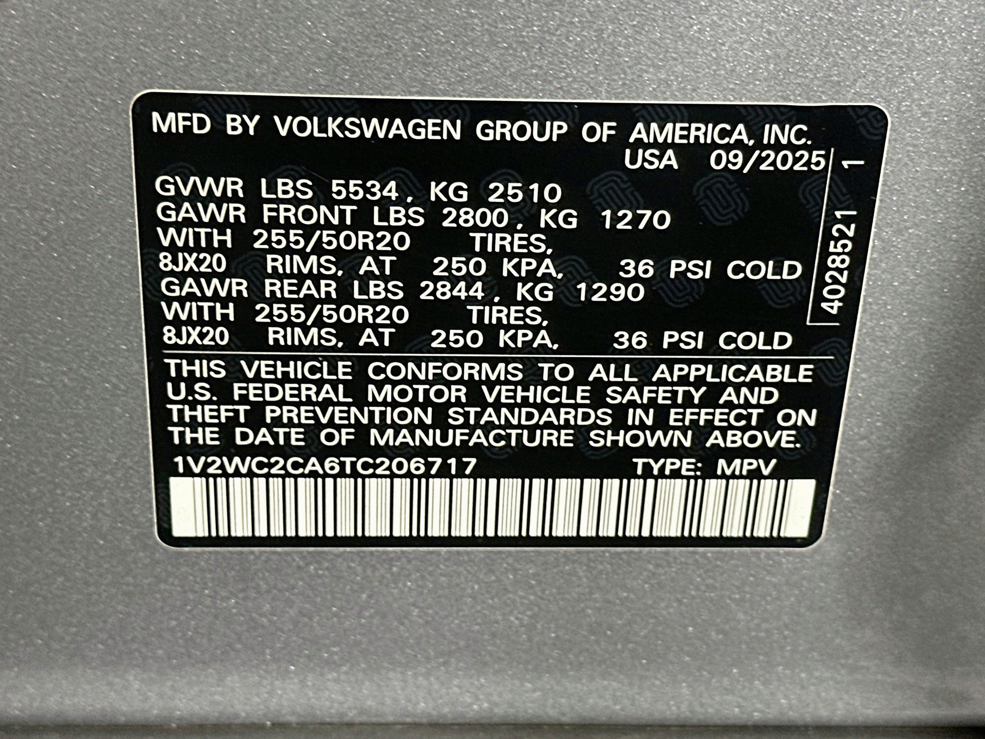 Used 2026 Volkswagen Atlas Cross Sport SE FWD image 12
