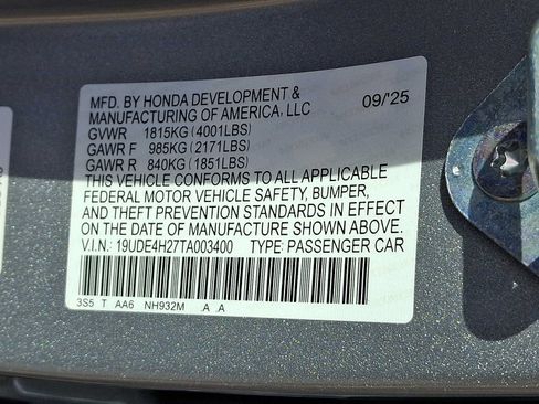 Certified 2026 Acura Integra FWD image 28