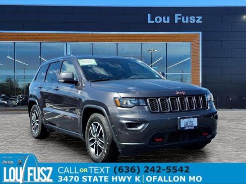 Used 2021 Jeep Grand Cherokee Trailhawk w/ Trailhawk Luxury Group AWD/4WD image 1