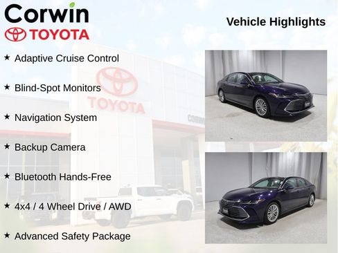 Used 2021 Toyota Avalon Limited w/ Advanced Safety Package AWD/4WD image 11