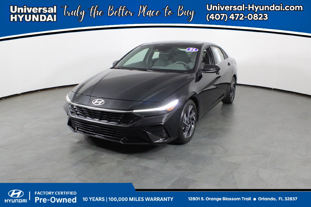 Certified 2025 Hyundai Elantra SEL FWD 360° Tour
