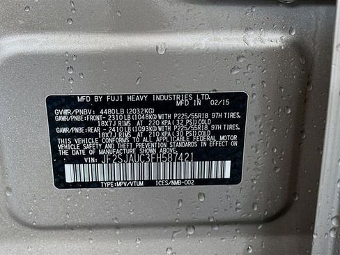 Used 2015 Subaru Forester 2.5i Touring AWD/4WD image 32