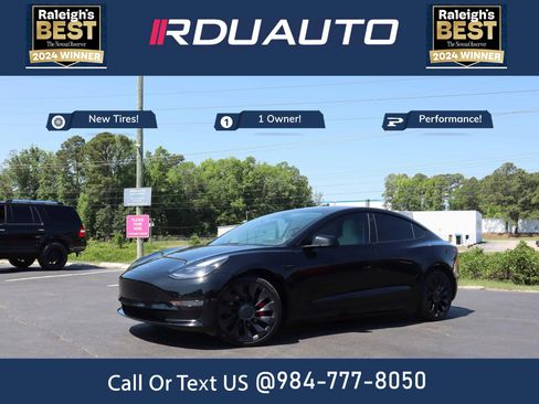 Used 2023 Tesla Model 3 Performance AWD/4WD image 1
