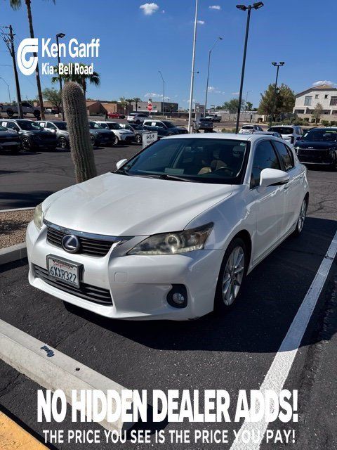 Used 2012 Lexus CT 200h Premium w/ Premium Audio Pkg FWD image 1