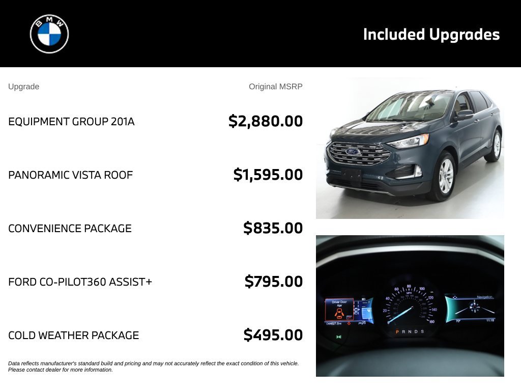 Used 2019 Ford Edge SEL w/ Equipment Group 201A AWD/4WD image 4