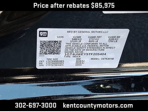 New 2026 GMC Sierra 3500 Denali w/ Denali Reserve Package AWD/4WD image 22