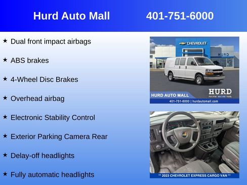 Certified 2023 Chevrolet Express 2500 w/ Driver Convenience Package image 18