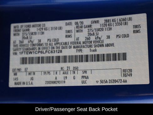 Used 2020 Ford F150 XL w/ Equipment Group 101A Mid RWD image 33