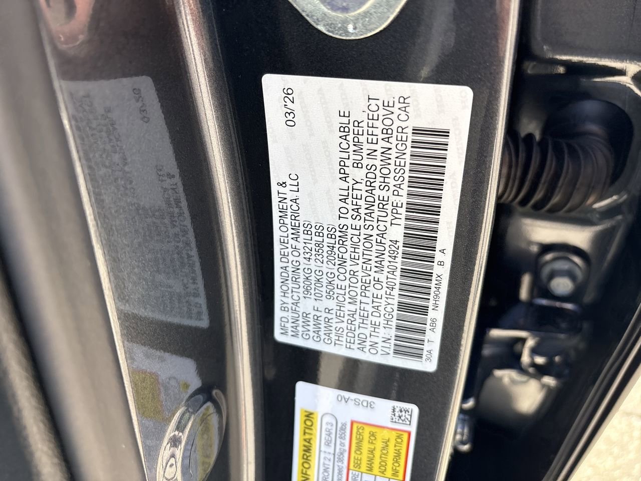Used 2026 Honda Accord SE image 21