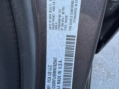 Used 2021 RAM 1500 TRX w/ TRX Level 2 Equipment Group image 46