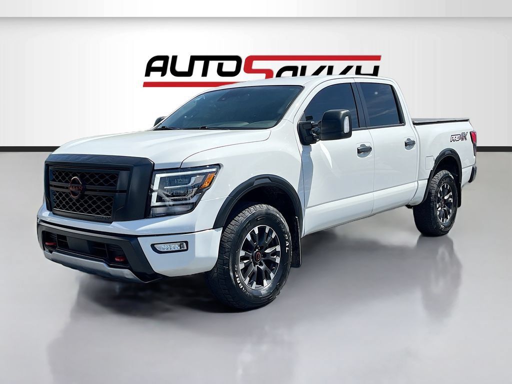 Used 2023 Nissan Titan PRO-4X w/ Off Road Protection Package AWD/4WD image 3