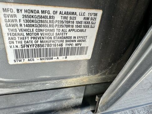 Used 2007 Honda Pilot EX-L image 20