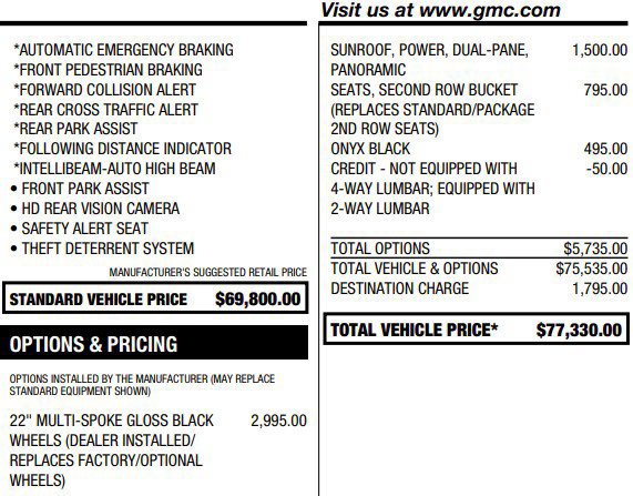 Certified 2023 GMC Yukon XL SLT AWD/4WD image 2
