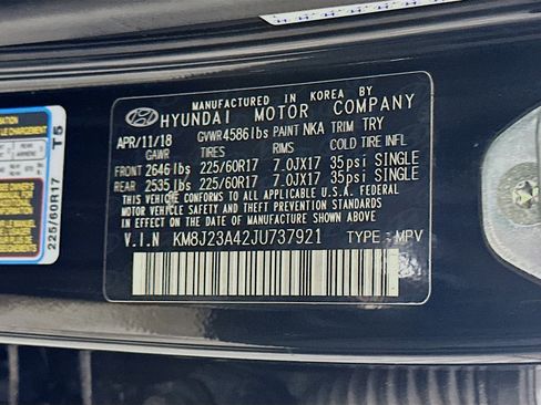 Used 2018 Hyundai Tucson SE image 12