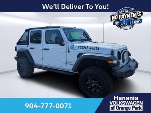 Used 2019 Jeep Wrangler Unlimited Sport S AWD/4WD image 1
