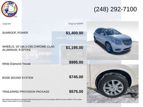 Used 2014 Buick Enclave Leather w/ Trailering Provision Package image 5