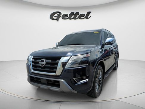 Certified 2024 Nissan Armada Platinum w/ Captain's Chairs Package RWD image 1