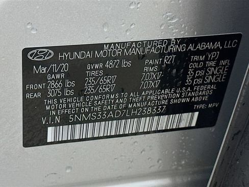 Used 2020 Hyundai Santa Fe SEL FWD image 26