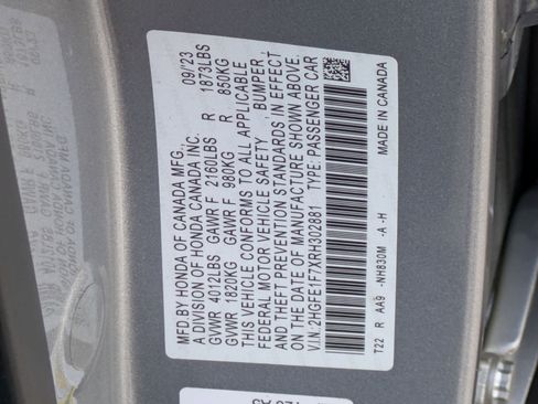 Used 2024 Honda Civic EX image 30