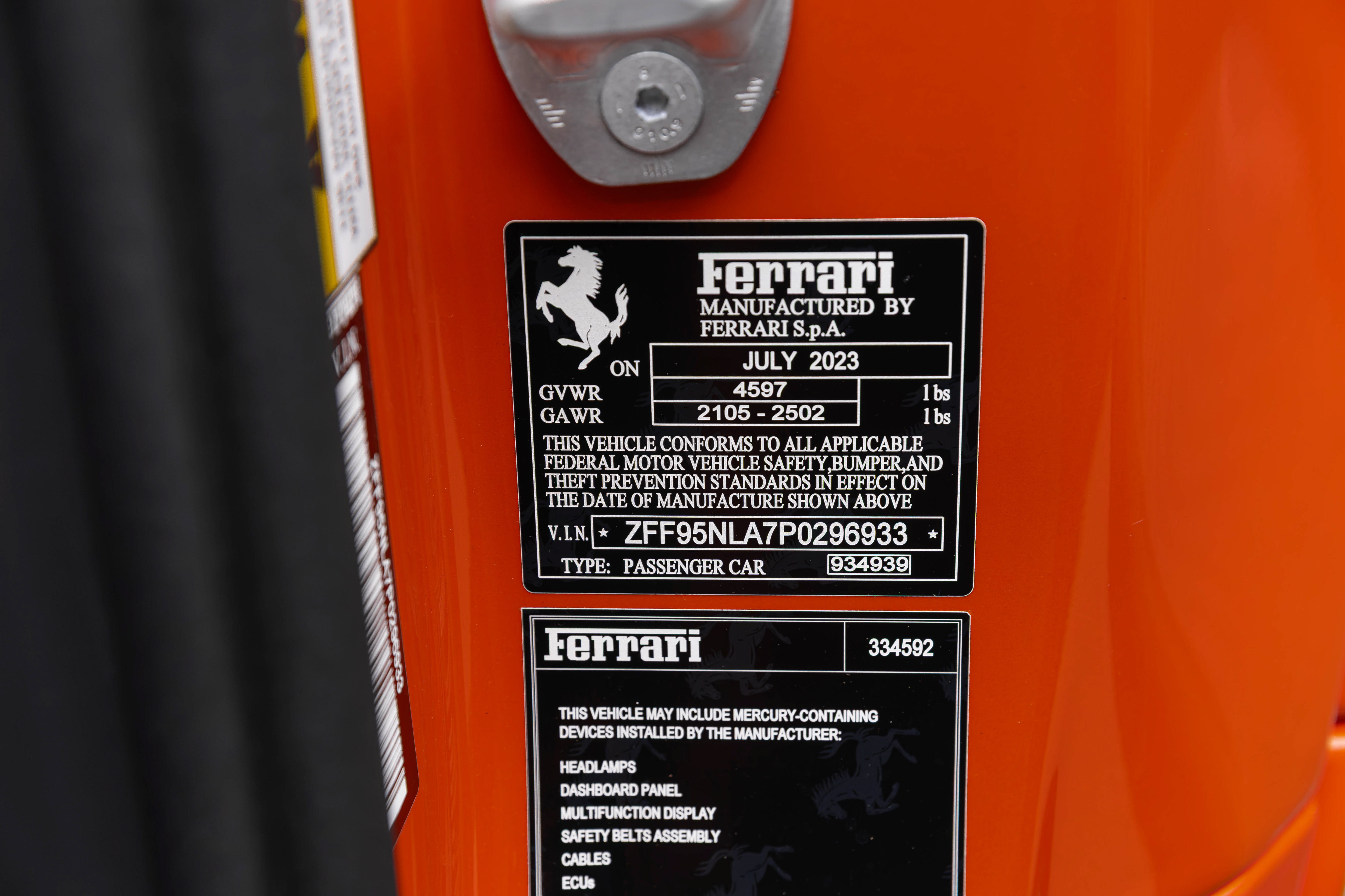 Certified 2023 Ferrari SF90 Stradale AWD/4WD image 22