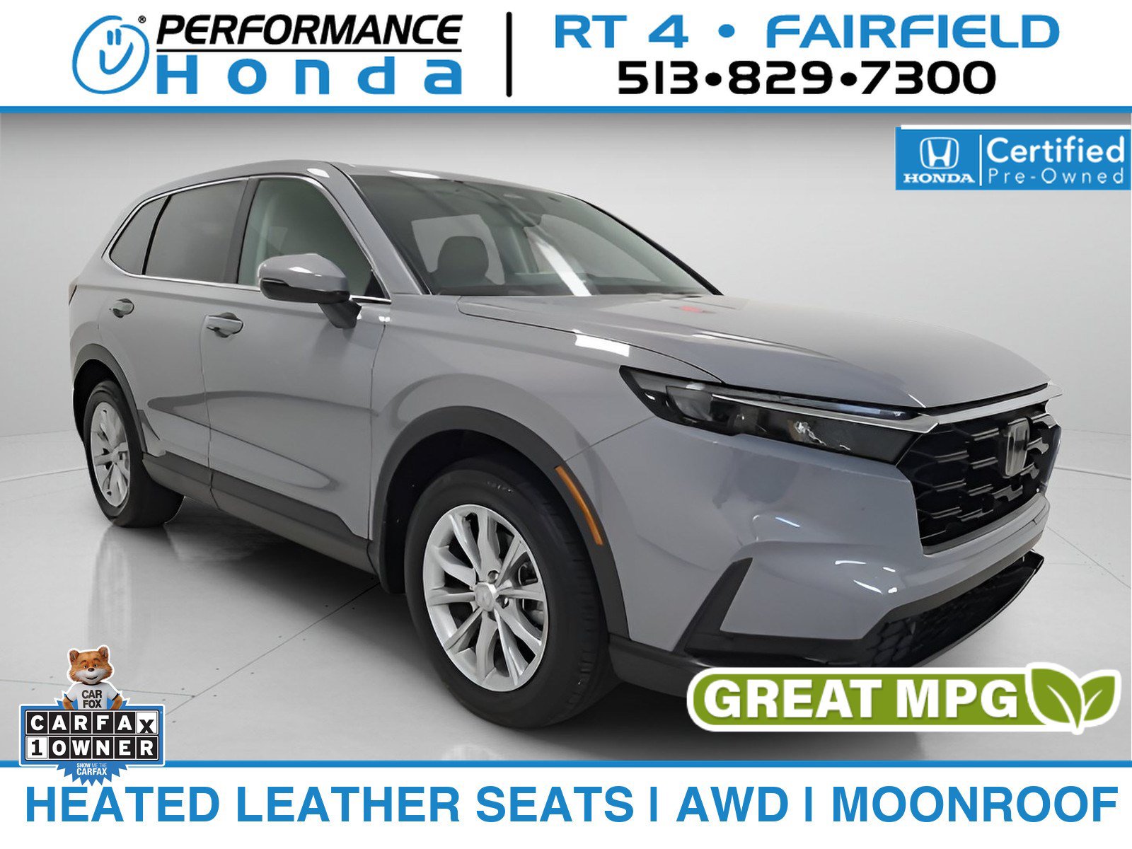 Certified 2024 Honda CR-V EX-L image 1