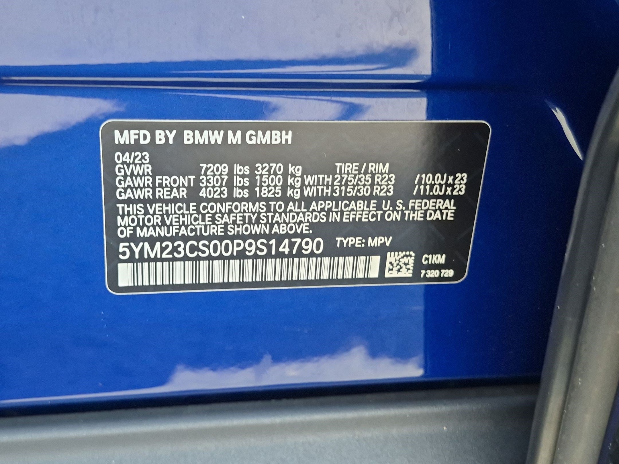 Used 2023 BMW XM AWD/4WD image 34