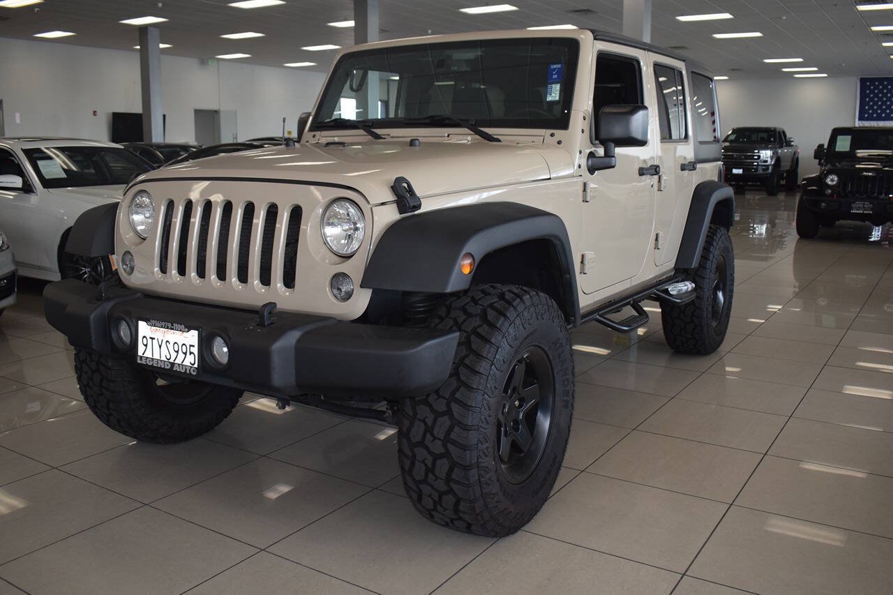 Used 2016 Jeep Wrangler Unlimited Sport w/ Quick Order Package 24S AWD/4WD image 3