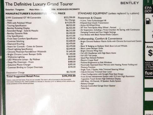 Used 2021 Bentley Continental GT image 61