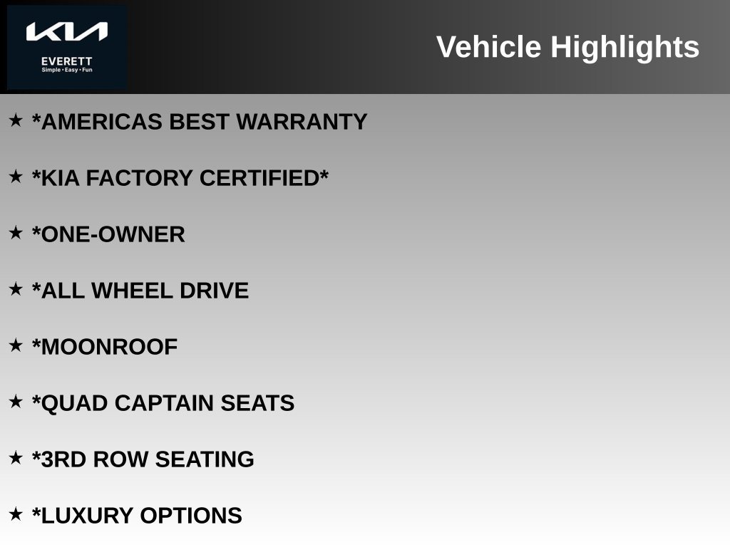 Certified 2025 Kia Telluride EX w/ EX Captain's Chair Package AWD/4WD image 13